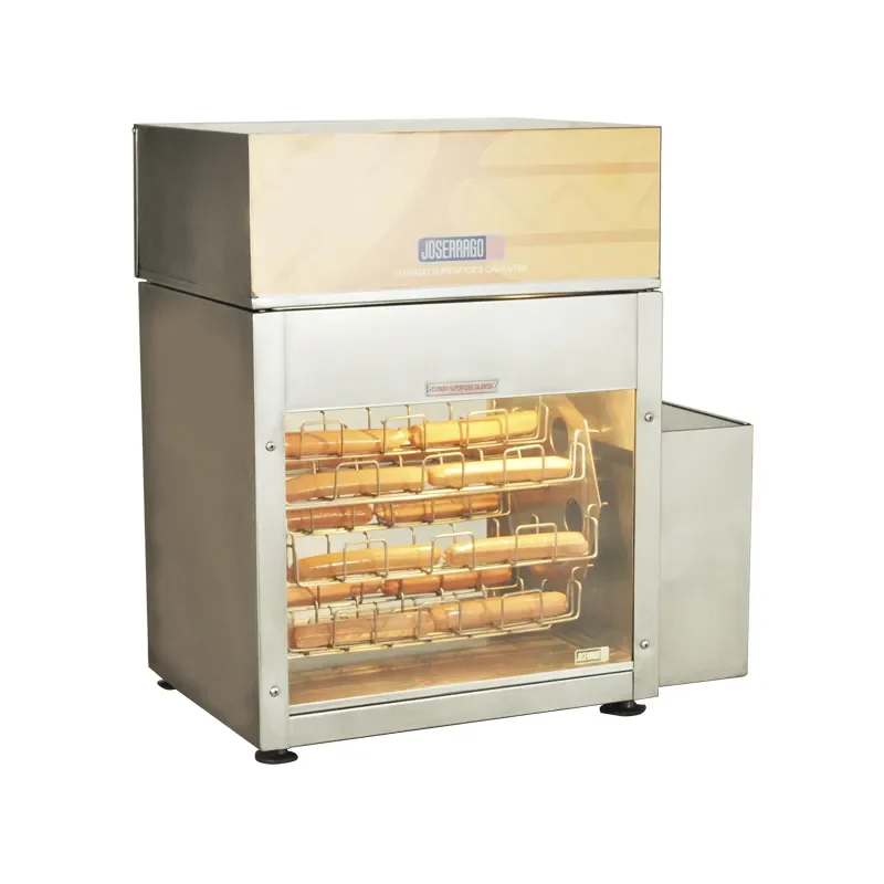 Asador eléctrico para perros calientes