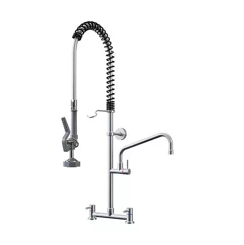 Grifo moderno de cocina con ducha extraíble