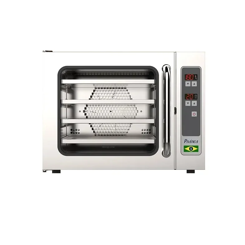 Horno profesional convección acero inoxidable multifunción digital.