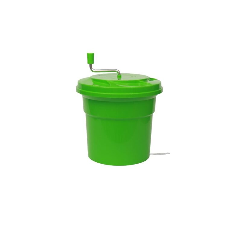 Centrífuga verde para secar ensaladas