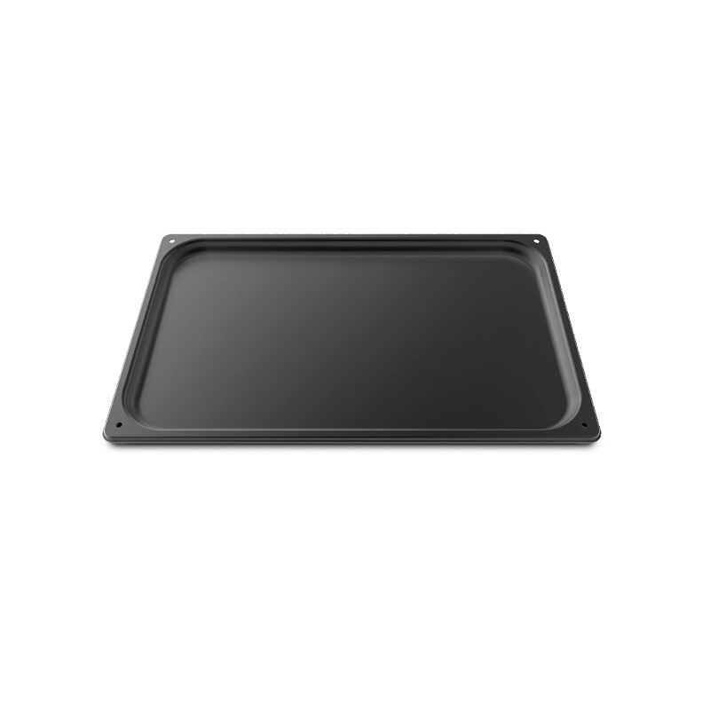 Bandeja rectangular negra para horno.